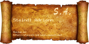 Steindl Adrienn névjegykártya
